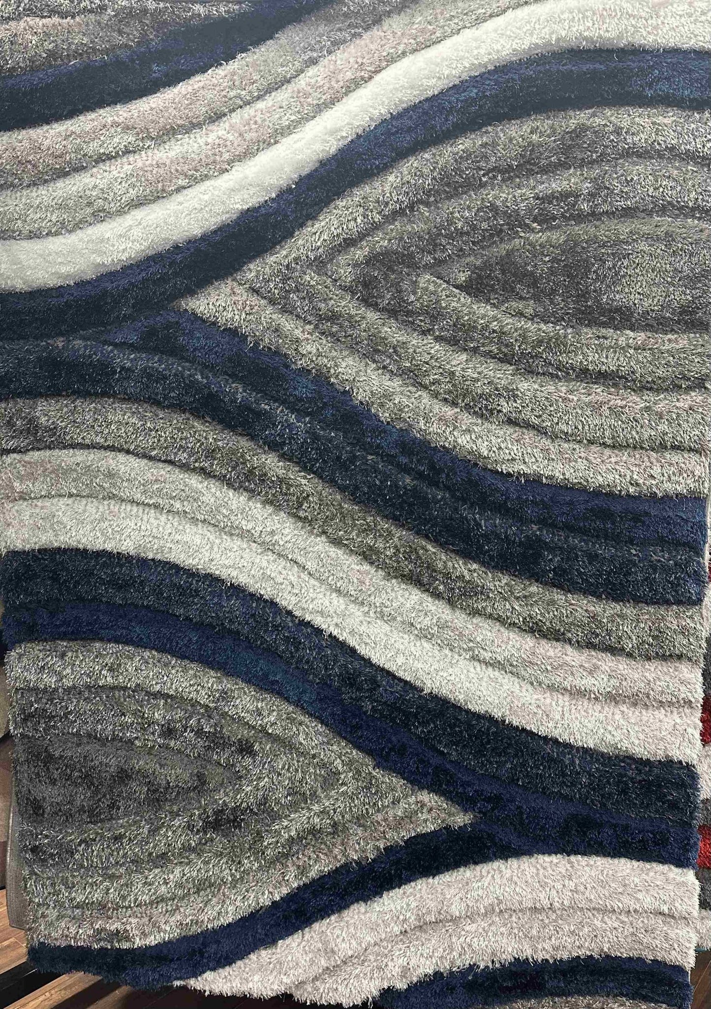 4D SHAGGY Rug Design 6496 /// Soft shaggy rug