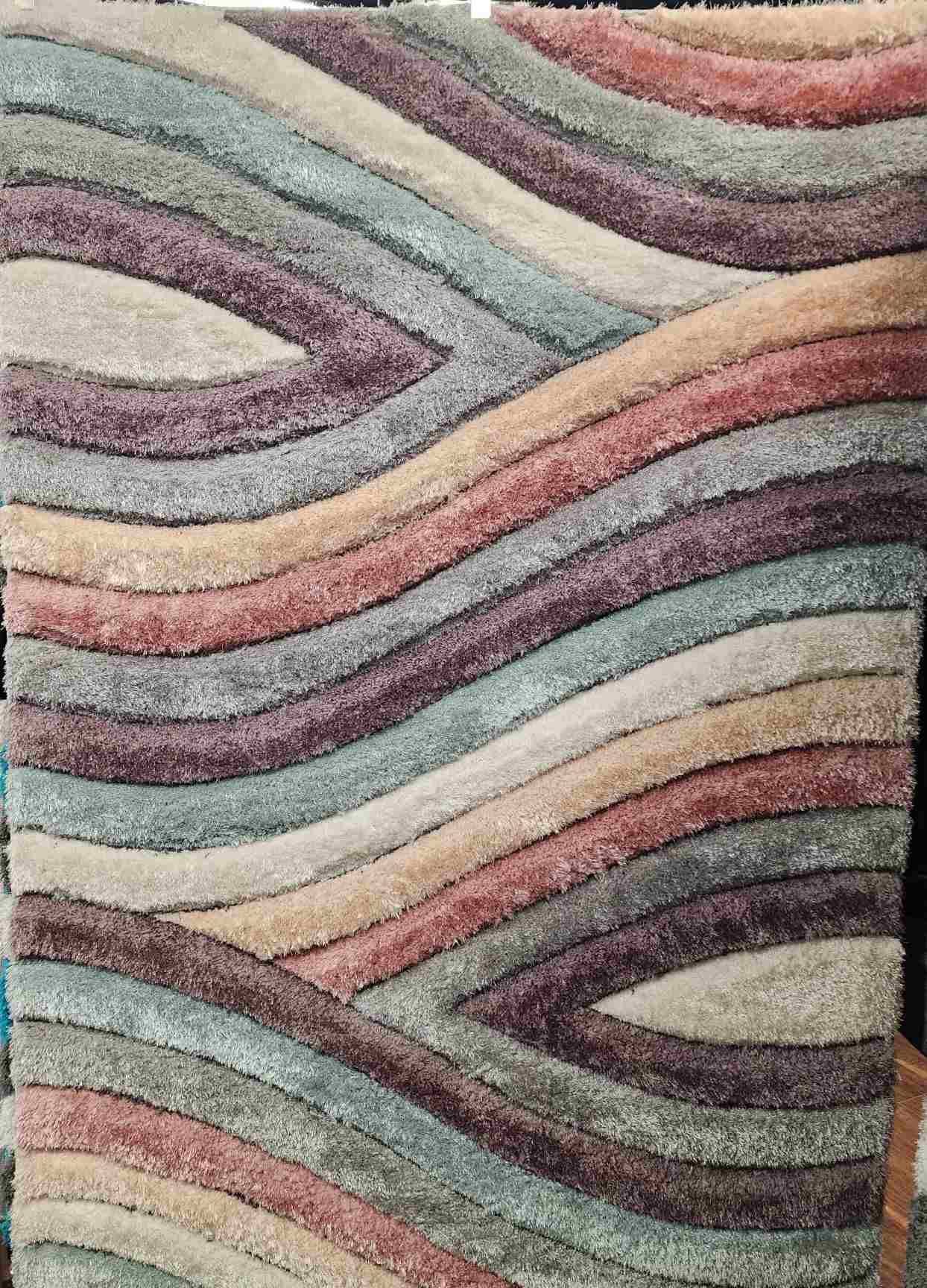 4D SHAGGY Rug Design 6496 /// Soft shaggy rug