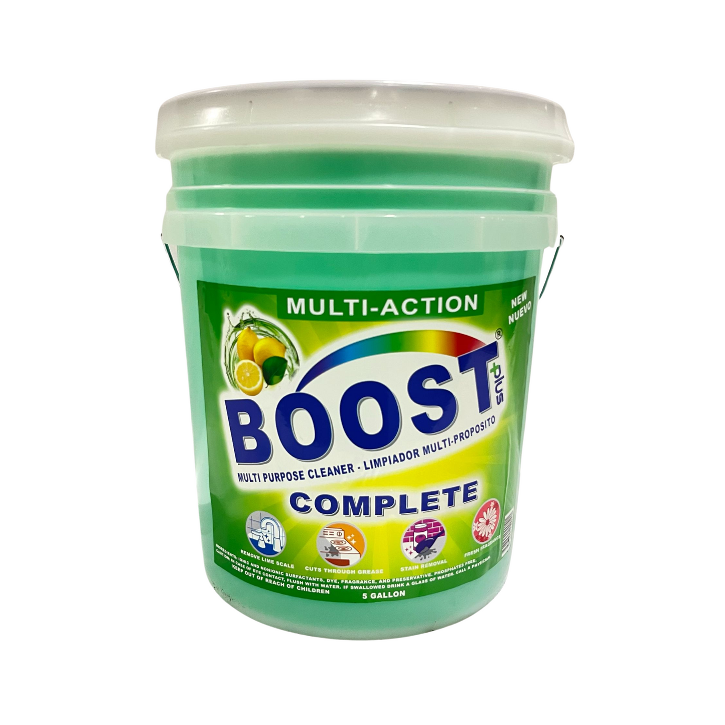 BOOST 5 Gallon Green Multi Purpose Cleaner