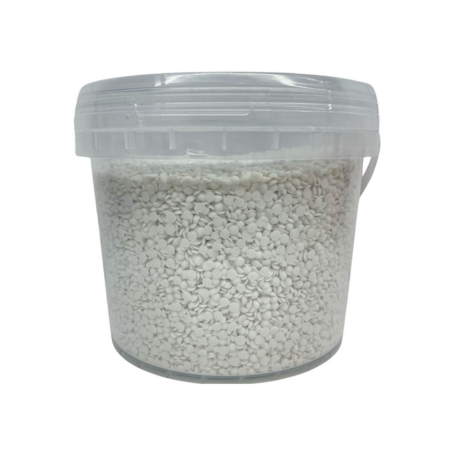5lb White Beads
