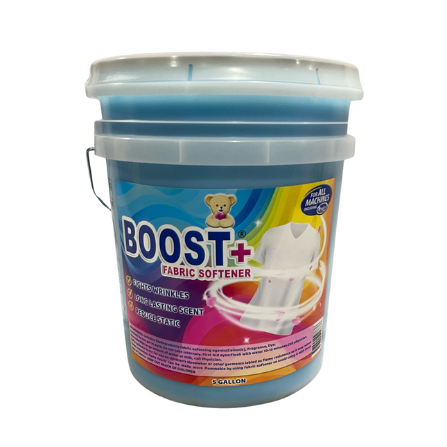5 Gallon Blue Fabric Softener