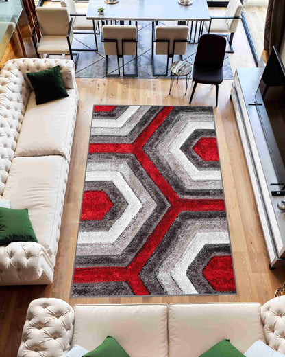 4D SHAGGY Rug Design 6485 /// Shaggy rug online