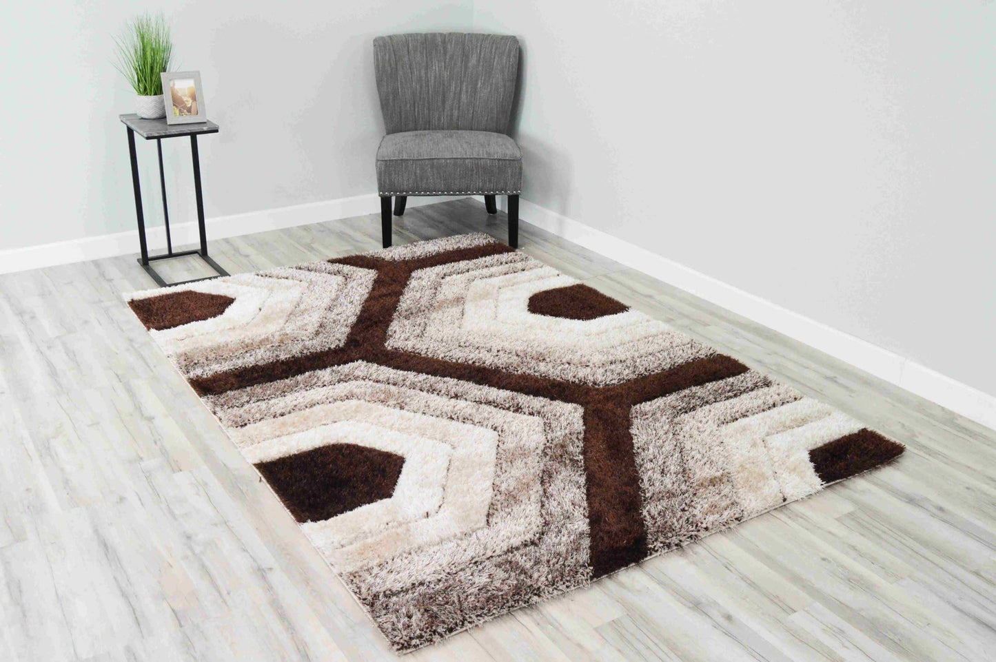 4D SHAGGY Rug Design 6485 /// Shaggy rug online