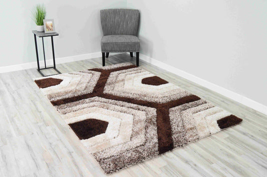4D SHAGGY Rug Design 6485 /// Shaggy rug online