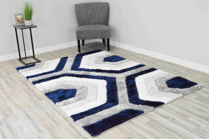 4D SHAGGY Rug Design 6485 /// Shaggy rug online