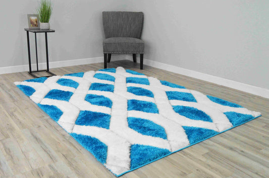 4D SHAGGY Rug Design 6490 /// Affordable shaggy rugs