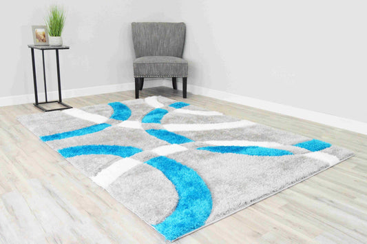 4D SHAGGY Rug Design 6491 /// Luxury shaggy rugs