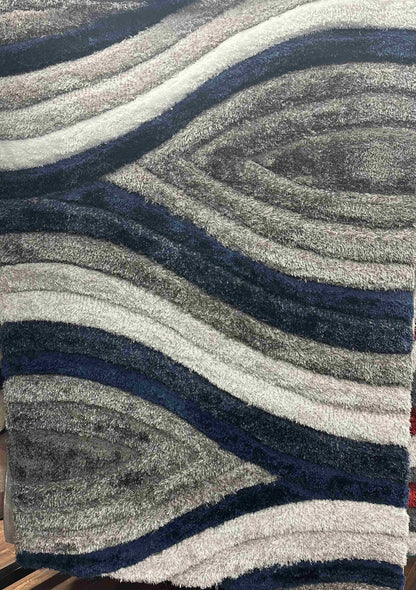 4D SHAGGY Rug Design 6496 /// Soft shaggy rug