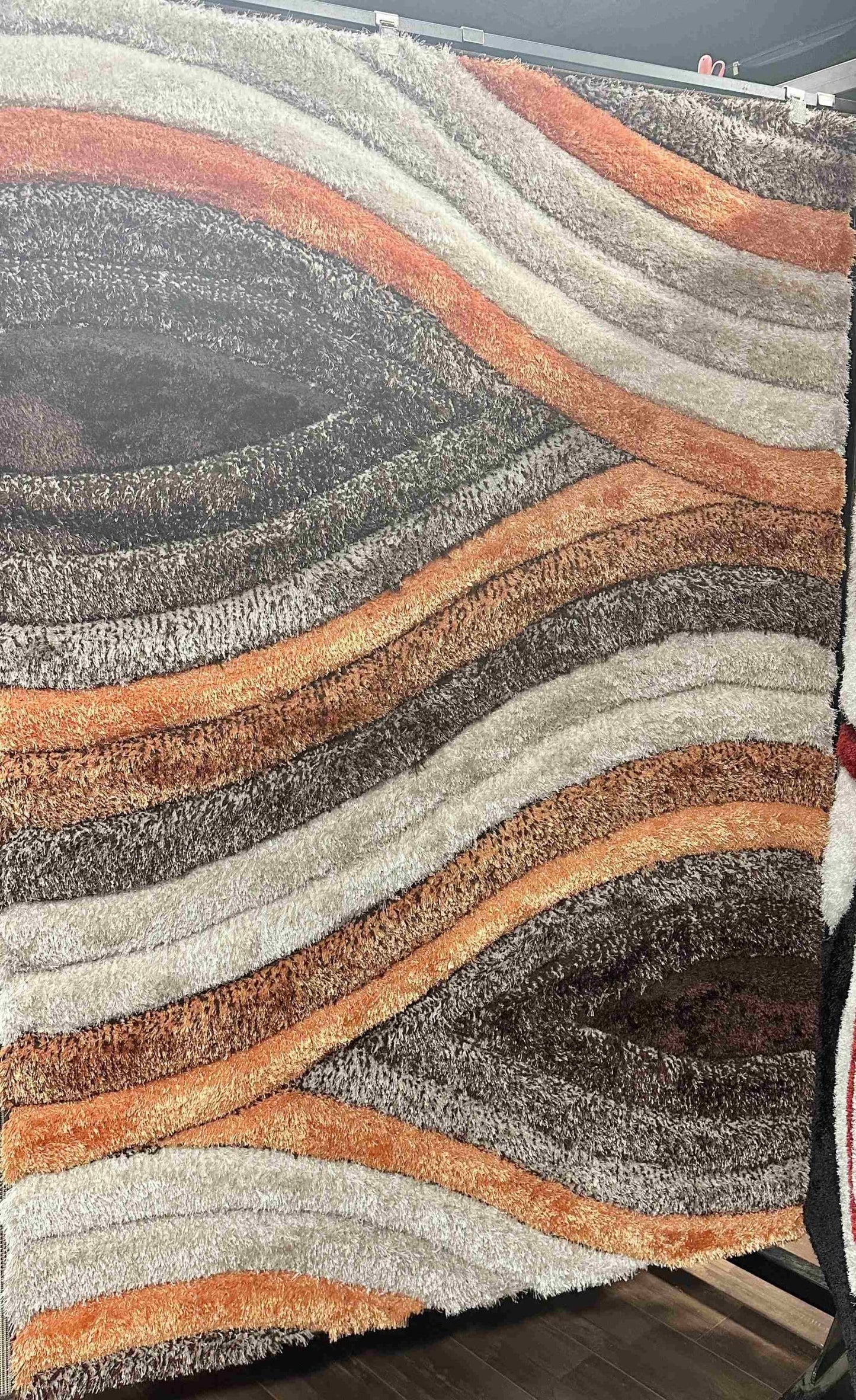 4D SHAGGY Rug Design 6496 /// Soft shaggy rug