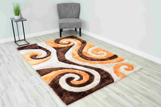 4D SHAGGY Rug Design 6499 /// Best Shaggy Rug