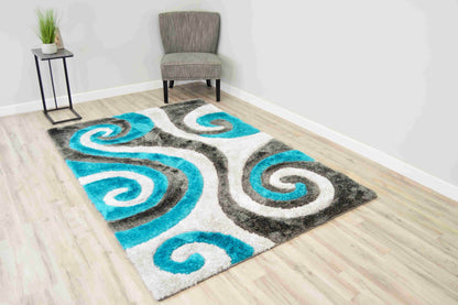 4D SHAGGY Rug Design 6499 /// Best Shaggy Rug