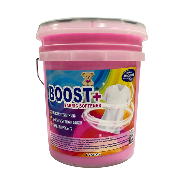 5 Gallon Pink Fabric Softener